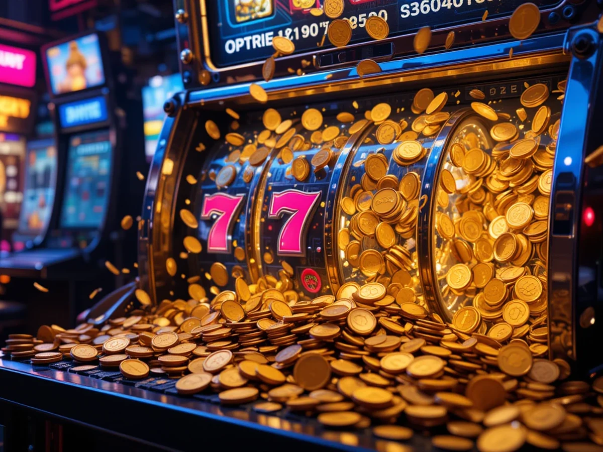 Tampilan permainan reel berwarna untuk pengalaman INDOTOGEL