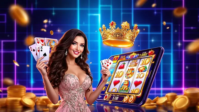 Tampilan permainan mobile dengan elemen hasil sesi
